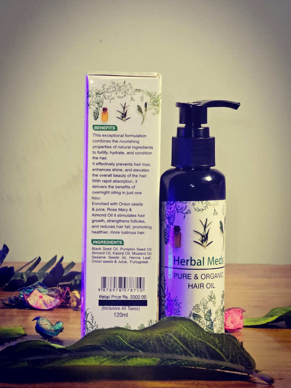 Organic Hair Oil